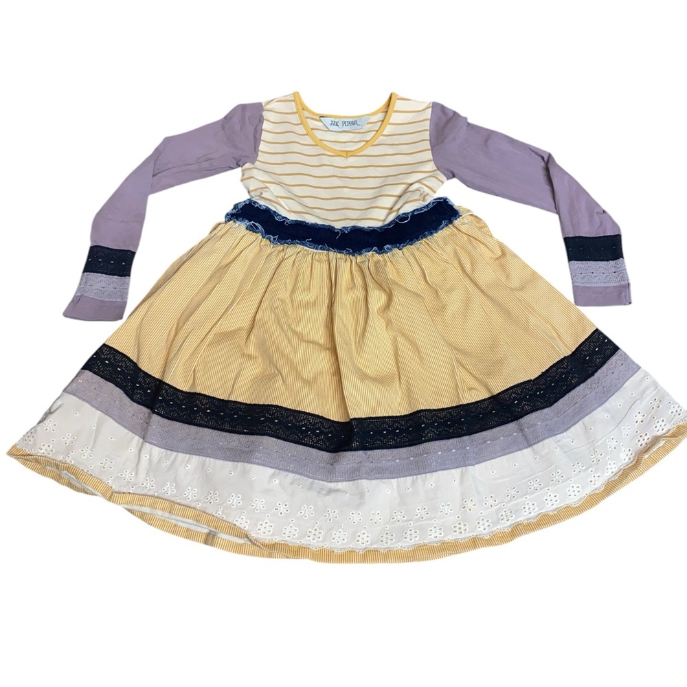 Jak & Peppar Dress Girls Sz 6 Prairie Homestead Pioneer Plantation